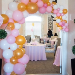 Pink and Gold Baby Shower